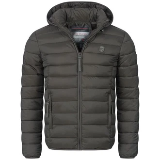 Geographical Norway Winterjacke AMIG Dunkelgrün/Khaki/Dunkelgrau