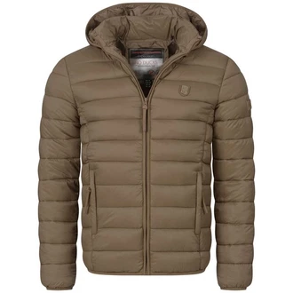 Geographical Norway Winterjacke AMIG Khaki/Dunkelgrün/Braun
