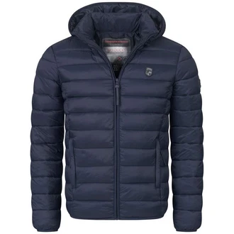 Geographical Norway Winterjacke AMIG Dunkelblau/Hellblau