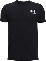 Under Armour T-Shirt Sportstyle Kurzarm-Oberteil mit Logo Rot/Dunkelblau