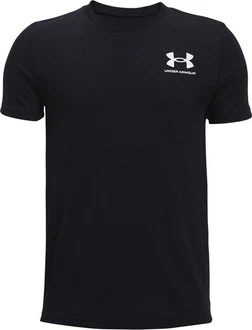 Under Armour T-Shirt Sportstyle Kurzarm-Oberteil mit Logo Rot/Dunkelblau