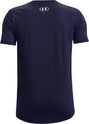 Under Armour T-Shirt Sportstyle Kurzarm-Oberteil mit Logo Dunkelblau/Rot/Blau