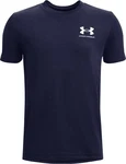 Under Armour T-Shirt Sportstyle Kurzarm-Oberteil mit Logo Dunkelblau/Rot/Blau
