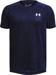 Under Armour T-Shirt UA Tech 2.0 Oberteil Dunkelblau/Rot/Blau