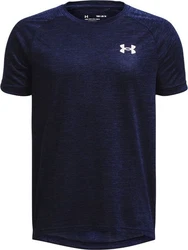 Under Armour T-Shirt UA Tech 2.0 Oberteil Dunkelblau/Rot/Blau
