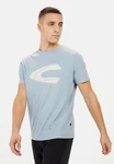 camel active T-Shirt Hellblau/Grau/Blau