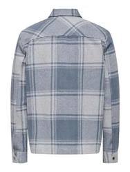 ONLY & SONS Langarmhemd blau/hellgrau/wei