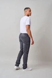 Blend Slim-fit-Jeans TWISTER FIT (4515) Dunkelgrau