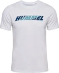 hummel T-Shirt hmlGRAPHIC BOLD LOGO TEE weiß