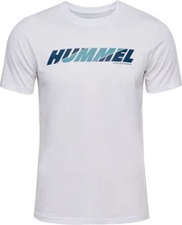 hummel T-Shirt hmlGRAPHIC BOLD LOGO TEE weiß