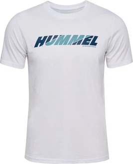 hummel T-Shirt hmlGRAPHIC BOLD LOGO TEE weiß