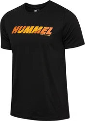 hummel T-Shirt hmlGRAPHIC BOLD LOGO TEE schwarz