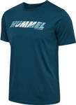 hummel T-Shirt hmlGRAPHIC BOLD LOGO TEE Reflecting Pond