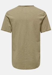 ONLY & SONS T-Shirt 3er Pack ONSBENNE Khaki/Dunkelgrün/Beige
