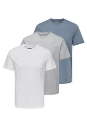 ONLY & SONS T-Shirt MAX 3er Pack (Spar-Set, 3-tlg) 