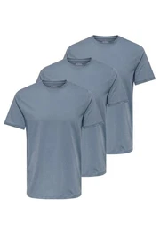 T-Shirt 3er Pack MAX (Spar-Set, 3-tlg) T-Shirt - Baumwolle - Atmungsaktiv - Vielseitiges Basic