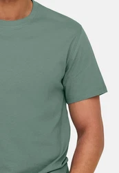 ONLY & SONS T-Shirt MAX 3er Pack (Spar-Set, 3-tlg) Grün/Dunkelgrau/Hellgrau/Dunkelgrün/Grau