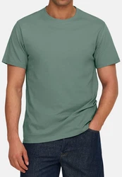 ONLY & SONS T-Shirt MAX 3er Pack (Spar-Set, 3-tlg) Grün/Dunkelgrün/Türkis