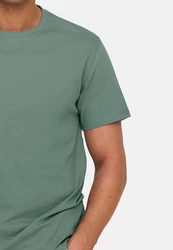 ONLY & SONS T-Shirt MAX 3er Pack (Spar-Set, 3-tlg) Khaki/Dunkelgrün/Grün