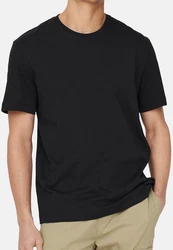 ONLY & SONS T-Shirt MAX 3er Pack (Spar-Set, 3-tlg) Beige/Khaki/Weiß/Dunkelblau