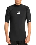 Billabong Rash Guard Waves All Day Grün/Schwarz/Grau
