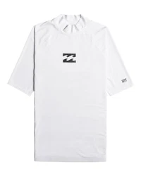 Billabong Rash Guard Waves All Day Weiß/Grün