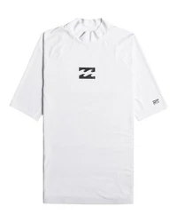 Billabong Rash Guard Waves All Day Weiß/Grün