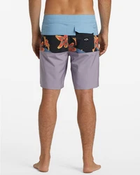 Billabong Boardshorts Tribong Pro Lila/Mischfarben/Dunkelblau