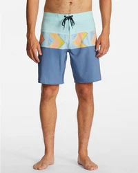 Billabong Boardshorts Tribong Pro Blau/Hellblau/Mischfarben/Gelb