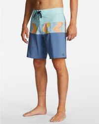 Billabong Boardshorts Tribong Pro Blau/Hellblau/Mischfarben/Gelb