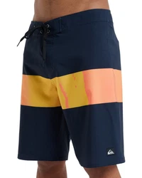 Quiksilver Boardshorts Surfsilk Dunkelblau/Mischfarben/Orange/Beige