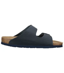 Rohde Hausschuhe Pantolette Blau/Dunkelblau/Hellblau