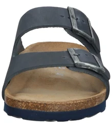 Rohde Hausschuhe Pantolette Blau/Dunkelblau/Hellblau