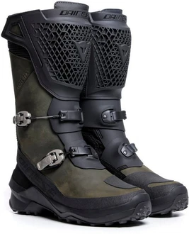 Dainese Seeker Gore-Tex Motorradstiefel Dunkelgrün/Grün