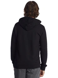 Quiksilver Kapuzensweatshirt Essentials Schwarz/Hellblau