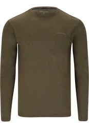 ENDURANCE Langarmshirt QUICK DRY-Technologie Dunkelgrün/Khaki