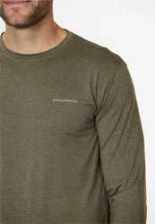 ENDURANCE Langarmshirt QUICK DRY-Technologie Dunkelgrün/Khaki