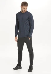 ENDURANCE Langarmshirt QUICK DRY-Technologie Dunkelblau/Grau/Blau