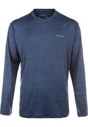 ENDURANCE Langarmshirt QUICK DRY-Technologie Dunkelblau/Grau/Blau