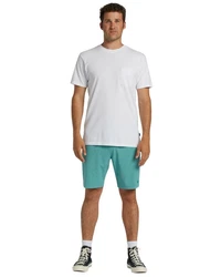 Billabong 2-in-1 Shorts Crossfire Mid Grün/Türkis