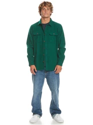 Quiksilver Langarmhemd Salterhill Dunkelgrün/Grün/Türkis
