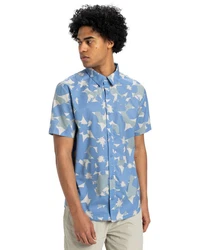 Quiksilver Funktionshemd Handtman Blau/Hellblau