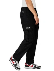 REELL Cargohose Cargo Ripstop Pant Dunkelblau/Grau/Schwarz/Blau