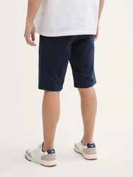 TOM TAILOR Denim Regular Fit Chino Shorts Weiß/Creme/Dunkelblau/Hellblau