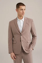 WE Fashion Jackenblazer Braun/Beige/Lila/Grau