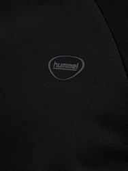 hummel Kapuzenpullover Hmltech Fleece Regular Crew Schwarz/Dunkelblau