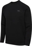 hummel Kapuzenpullover Hmltech Fleece Regular Crew Schwarz/Dunkelblau