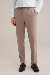 WE Fashion Anzughose Braun/Beige/Khaki/Lila/Grau