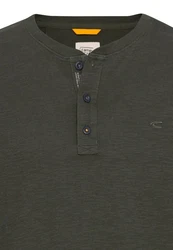 camel active Henleyshirt Leaf Green
