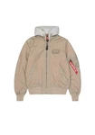 Alpha Industries Bomberjacke MA-1 TT Two Tone Hood Beige/Khaki